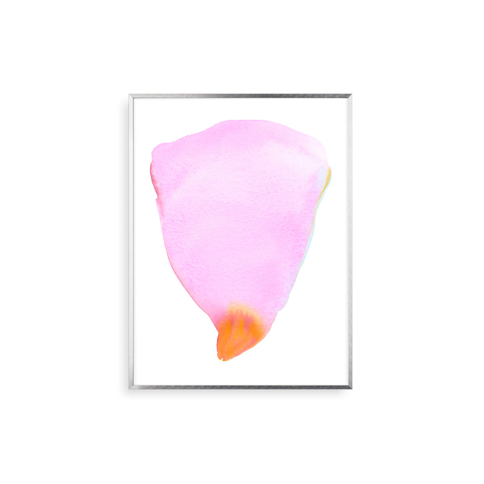 Pink Petal Form | Print by Malissa Ryder